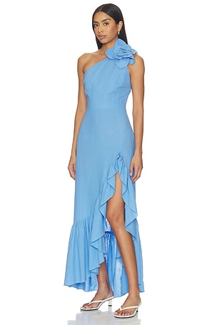 Yumi Kim Rocky Maxi Dress in Blue. Size S. Also