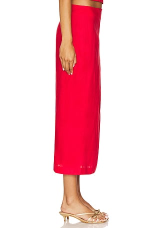 Yumi Kim Rowan Skirt in Red