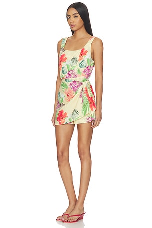 Yumi Kim Raye Romper in Lemon