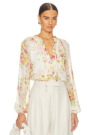 Free People Meant To Be Blouse in Vintage Combo