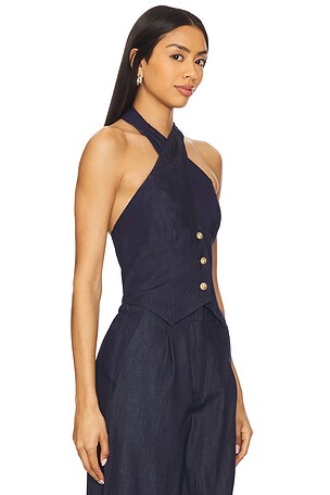 Yumi Kim Aida Top in Navy