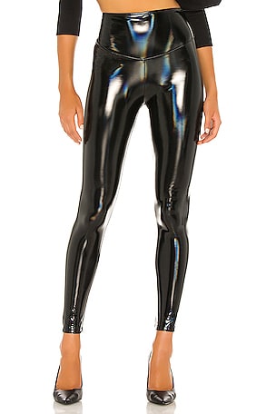 Barbarella Vinyl Look Shaping Legging Yummie