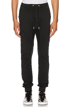 Zanerobe Sureshot Lite Cargo Jogger in Black REVOLVE