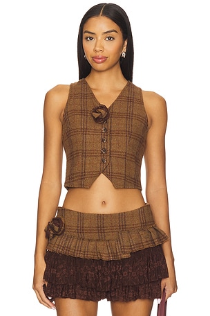 Rosette Wool Vest Zemeta