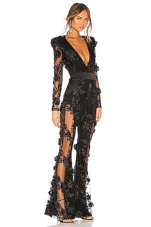 Zhivago Where You Tend A Rose Jumpsuit in Black