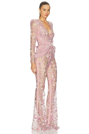 Zhivago The Scent Of Roses 2 Pc Jumpsuit in Blush
