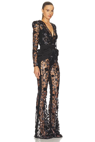 Zhivago The Scent Of Roses 2 Pc Jumpsuit in Black