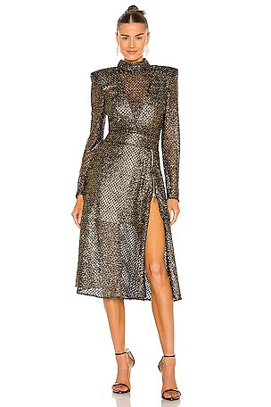Zhivago M'Lady Dress in Gold | REVOLVE
