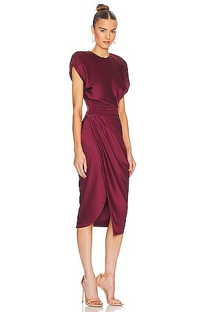 Zhivago Bond Dress in Wine