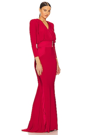 Zhivago I'm Her Man Gown in Red