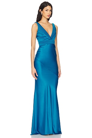 Zhivago Beloved Gown in Blue
