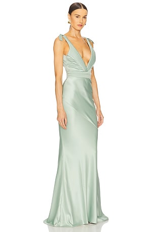 Zhivago Beloved Gown in Sage