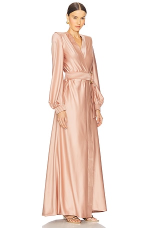 Zhivago Cala Conta Gown in Tan