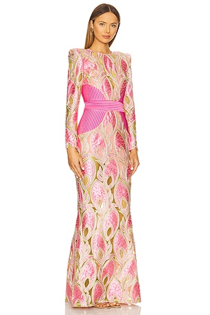 Zhivago Pomme D Amour Gown in Sage