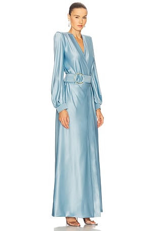 Zhivago Cala Conta Gown in Baby Blue