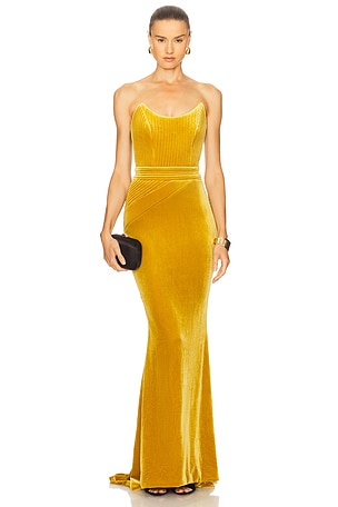 Reine De Reinettes Velvet Gown Zhivago