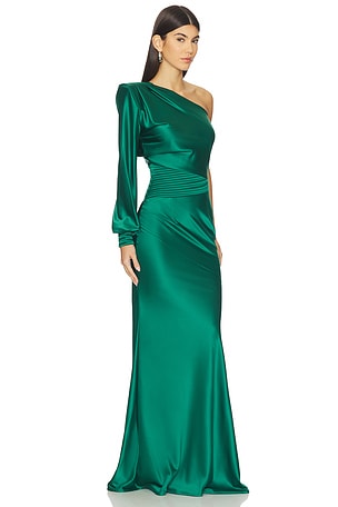 Zhivago Don't Look Now Gown in Green