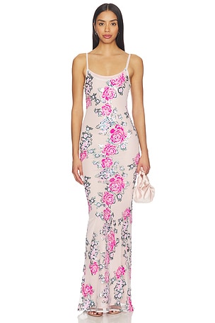 Ista Fiorita Slip Dress Zhivago