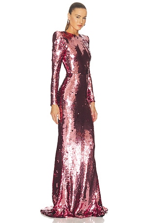 Zhivago The Past Returns Gown in Mauve