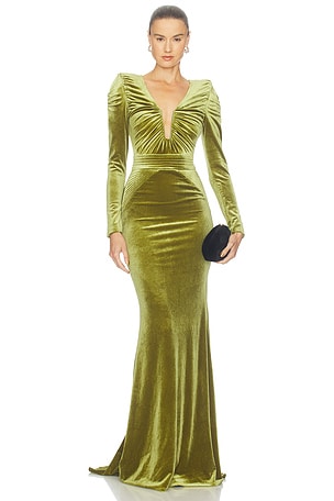 The Bloom Velvet Gown Zhivago