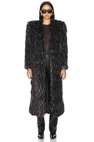 Mechanical Dolls Faux Fur Coat Zhivago