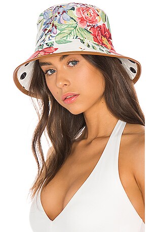 Zimmermann Reversible Bucket Hat Zimmermann Girls Reversible Bucket Hat in Multicolour main image 3