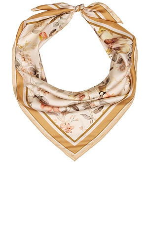 Printed Silk Square Scarf Zimmermann