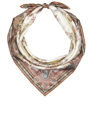 Printed Silk Square Scarf Zimmermann