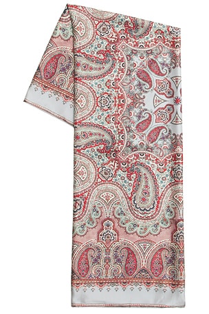 Printed Silk Maxi Square Scarf Zimmermann