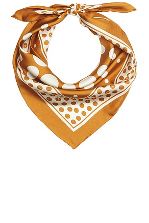 Printed Silk Triangle Scarf Zimmermann