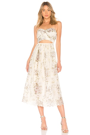 Zimmermann Iris Picnic Dress in Violet Floral | REVOLVE