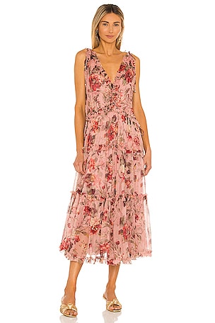 knee length dresses for ladies Zimmermann Cassia Floral Print Mini Dress – Runway Catalog main image 1