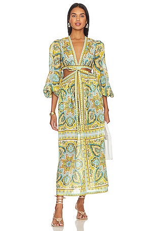 ROBE MI-LONGUE HALCYON Zimmermann