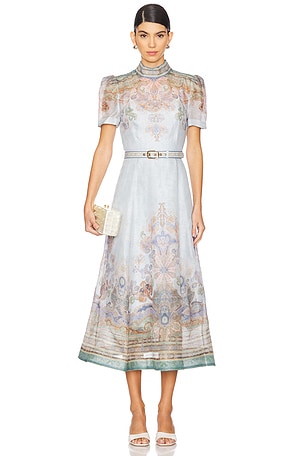 VESTIDO EDEN BELTED Zimmermann