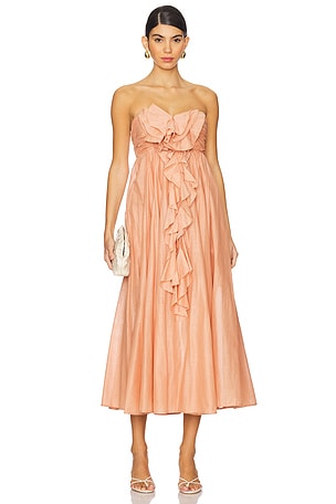 Acacia Ruffle Maxi Dress Zimmermann