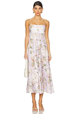 Acacia Bandeau Midi Dress Zimmermann