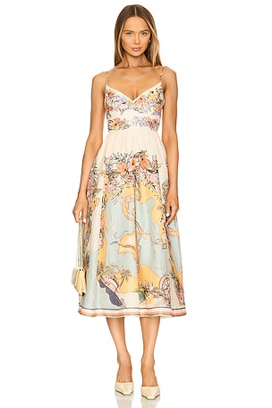 Rag Bone Astrid Slip Dress in White Garden Floral REVOLVE