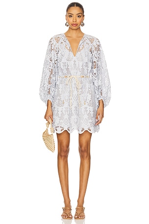 Coco Lace Tunic Mini Dress Zimmermann