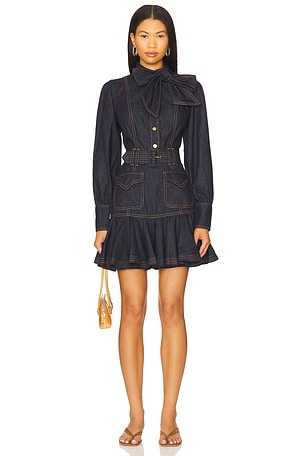 Denim Flip Dress Zimmermann