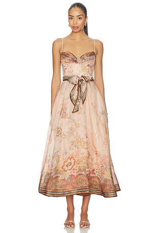 Alchemy Structured Midi Dress Zimmermann