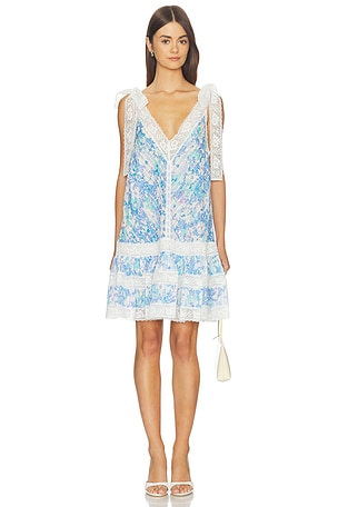 Solstice Lantern Mini Dress Zimmermann