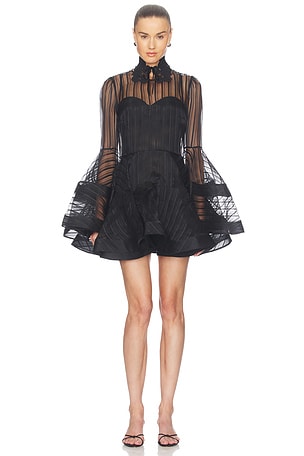 Valiant Lantern Mini Dress Zimmermann
