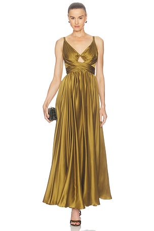Draped Maxi Dress Zimmermann