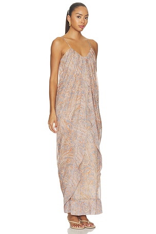 Zimmermann Valiant Floating Slip Dress in Pink