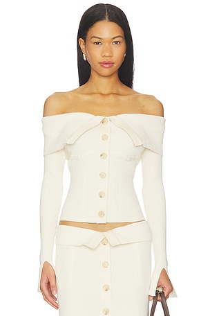 Off Shoulder Cardigan Zimmermann