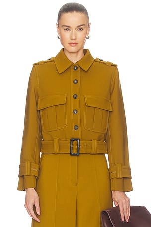Valiant Cropped Utility Jacket Zimmermann