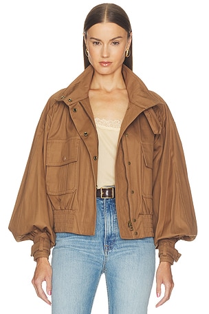 Valiant Drill Biker Jacket Zimmermann