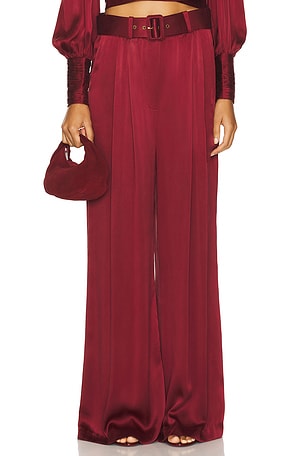 Petite Silk Tuck Pant Zimmermann