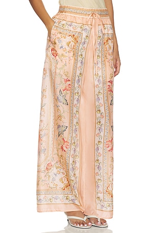 Zimmermann Roselight Relaxed Pant in Pink