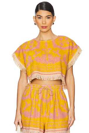 Wylie Toweling Crop Top Zimmermann